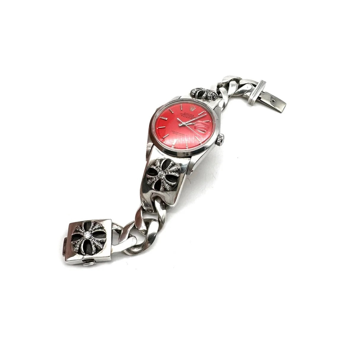 Black And Red Chrome Hearts Watch - Chrome Hearts