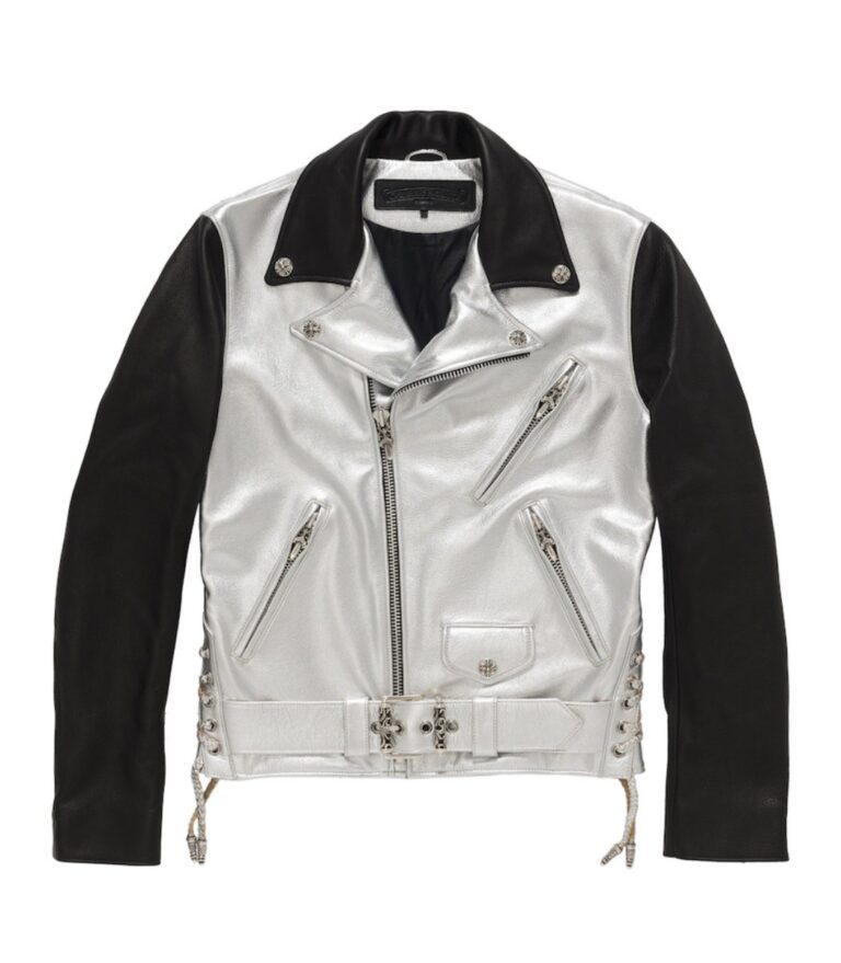 authentic black chrome hearts jacket dover street market ginza - premium designer jewelry front view