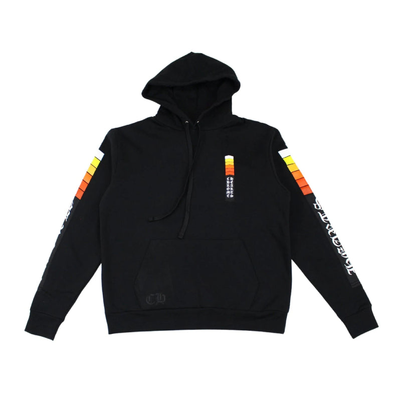 authentic ch made in hollywood pullover hoodie black - premium designer jewelry front view