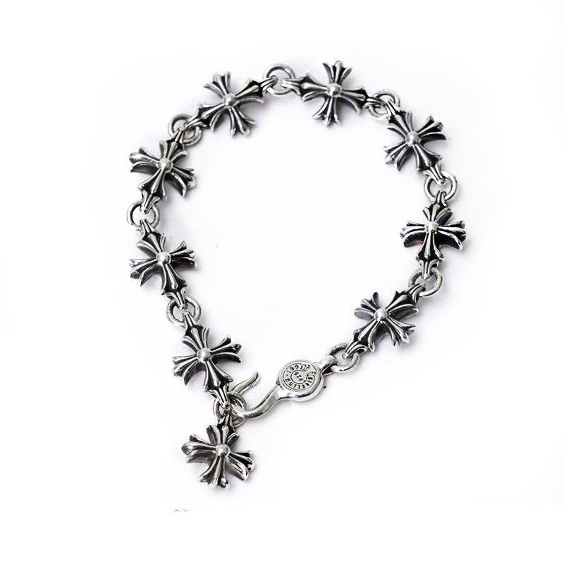 authentic ch plus bracelet with links - premium designer jewelry front view