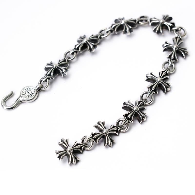 authentic ch plus bracelet with links - premium designer jewelry front view