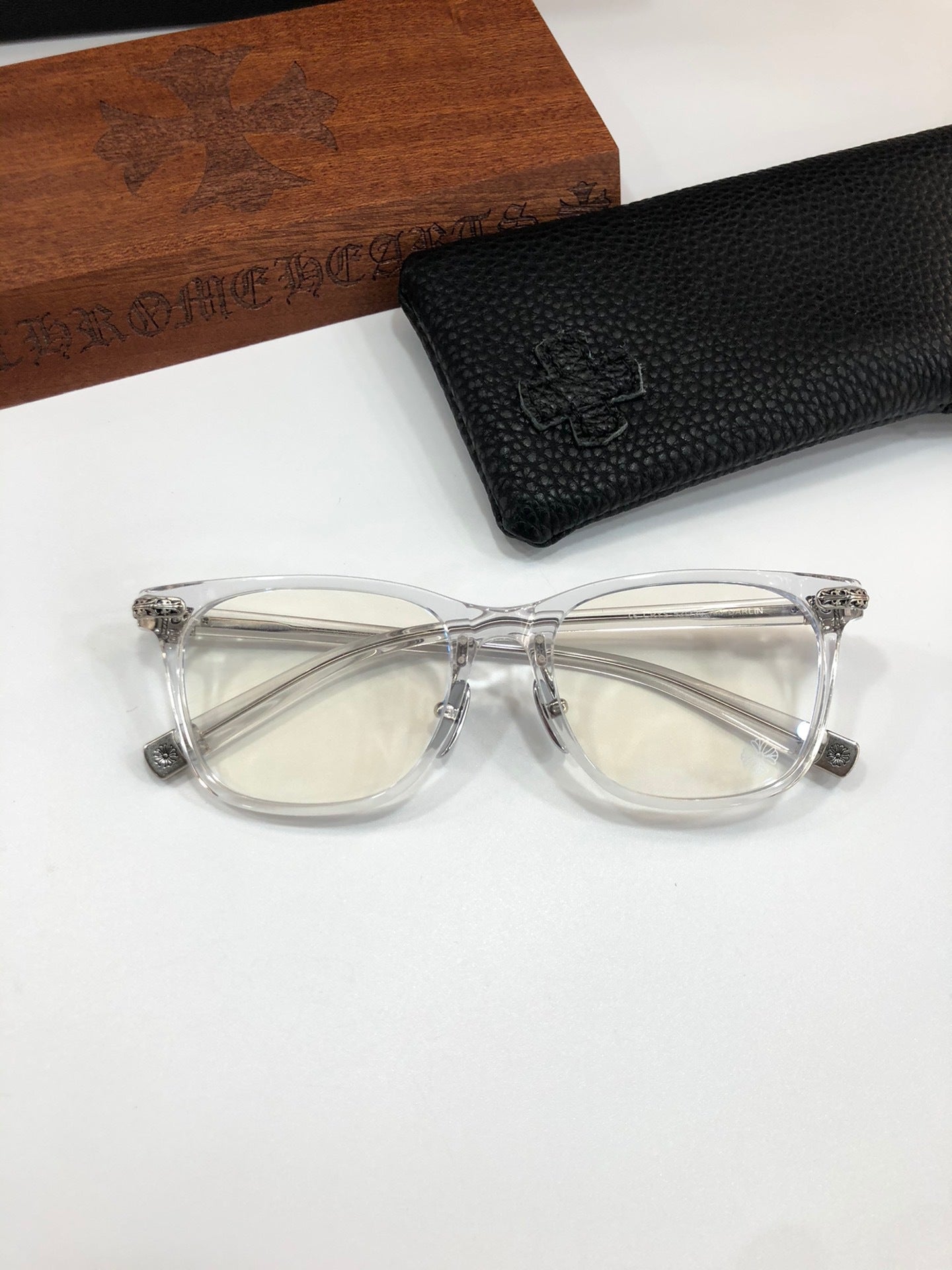 Chrome Hearts DARLIN Greenish Shade Glasses - Chrome Hearts