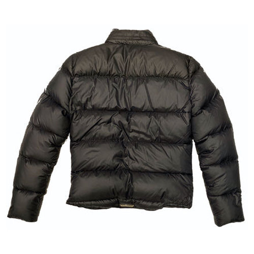 authentic chrome hearts down jackets black - premium designer jewelry front view