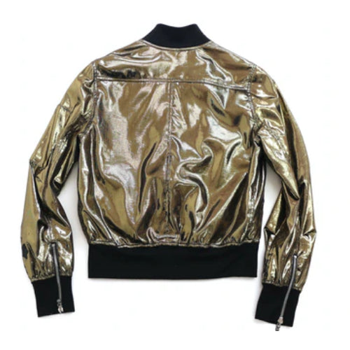 authentic chrome hearts 8 hole reversible silk jacket - premium designer jewelry front view