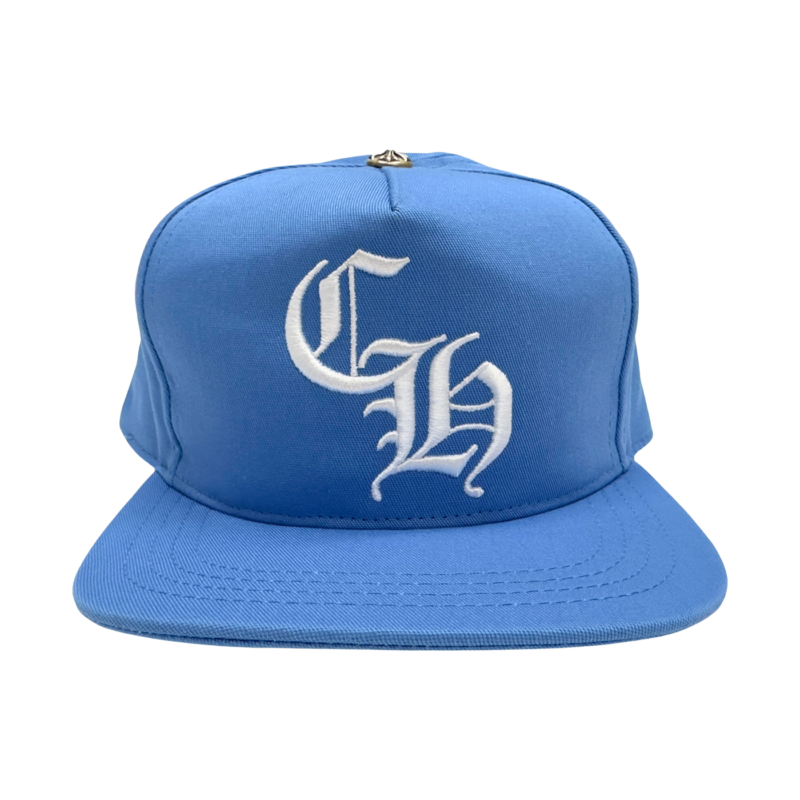 authentic chrome hearts ch baseball hat - premium designer jewelry front view