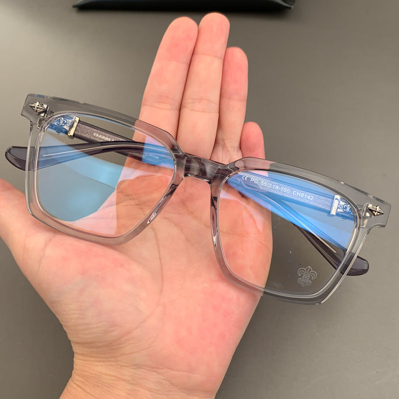 Chrome Hearts Dark Transparent Glasses - Chrome Hearts