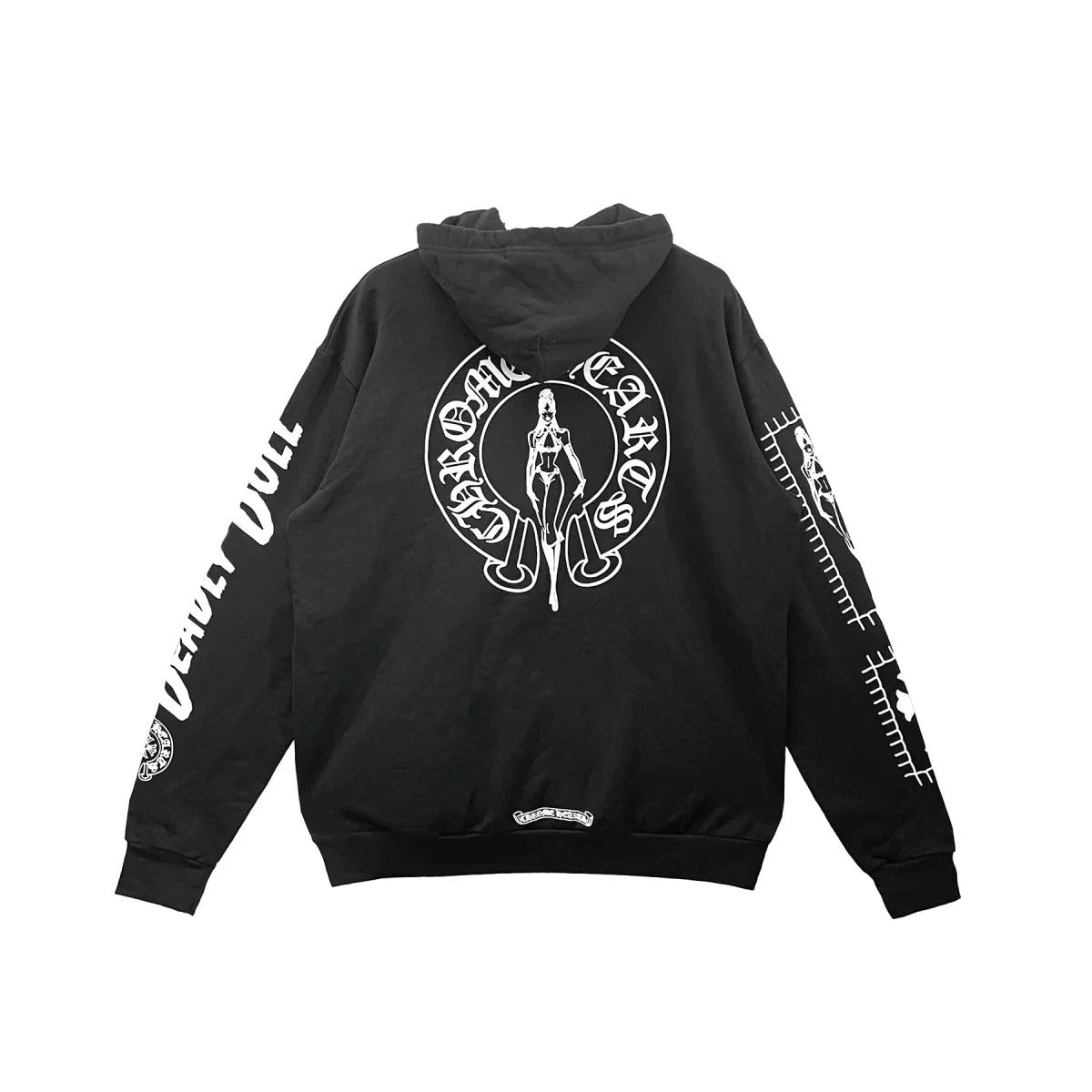 Chrome Hearts Deadly Doll Comic Horseshoe Hoodie - Chrome Hearts