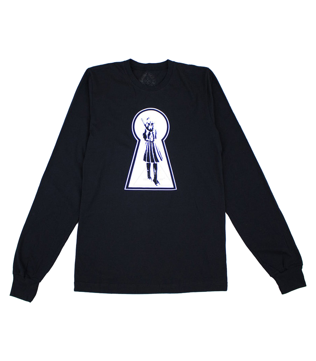 authentic ch foti l/s t-shirt (version 2) - premium designer jewelry front view