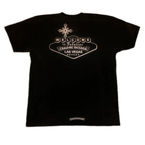 authentic chrome hearts las vegas exclusive pocket tee - premium designer jewelry front view