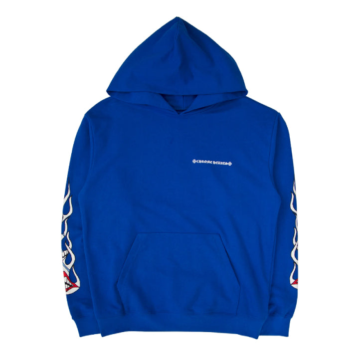 authentic chrome hearts matty boy space pullover hoodie - premium designer jewelry front view
