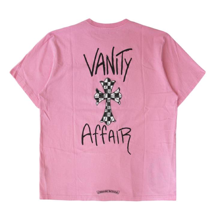 authentic chrome hearts matty boy vanity affair t-shirt - premium designer jewelry front view