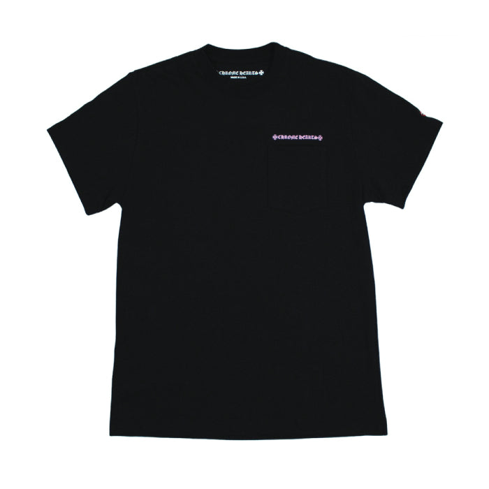 authentic chrome hearts shoulder logo matty boy t-shirt - premium designer jewelry front view