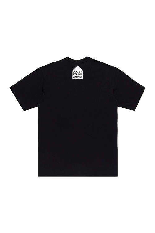 authentic chrome hearts × comme des garcons × dover street market black shirt - premium designer jewelry front view