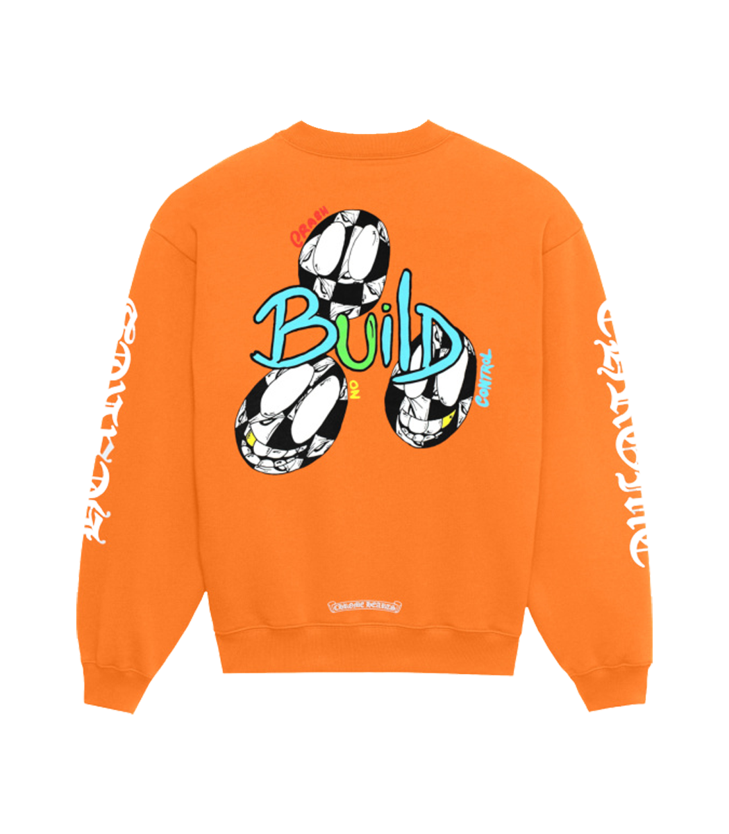 authentic ch x matty boy link sweatshirt - premium designer jewelry front view
