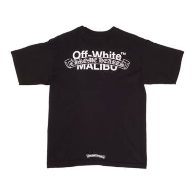 authentic off white chrome hearts malibu shirt - premium designer jewelry front view