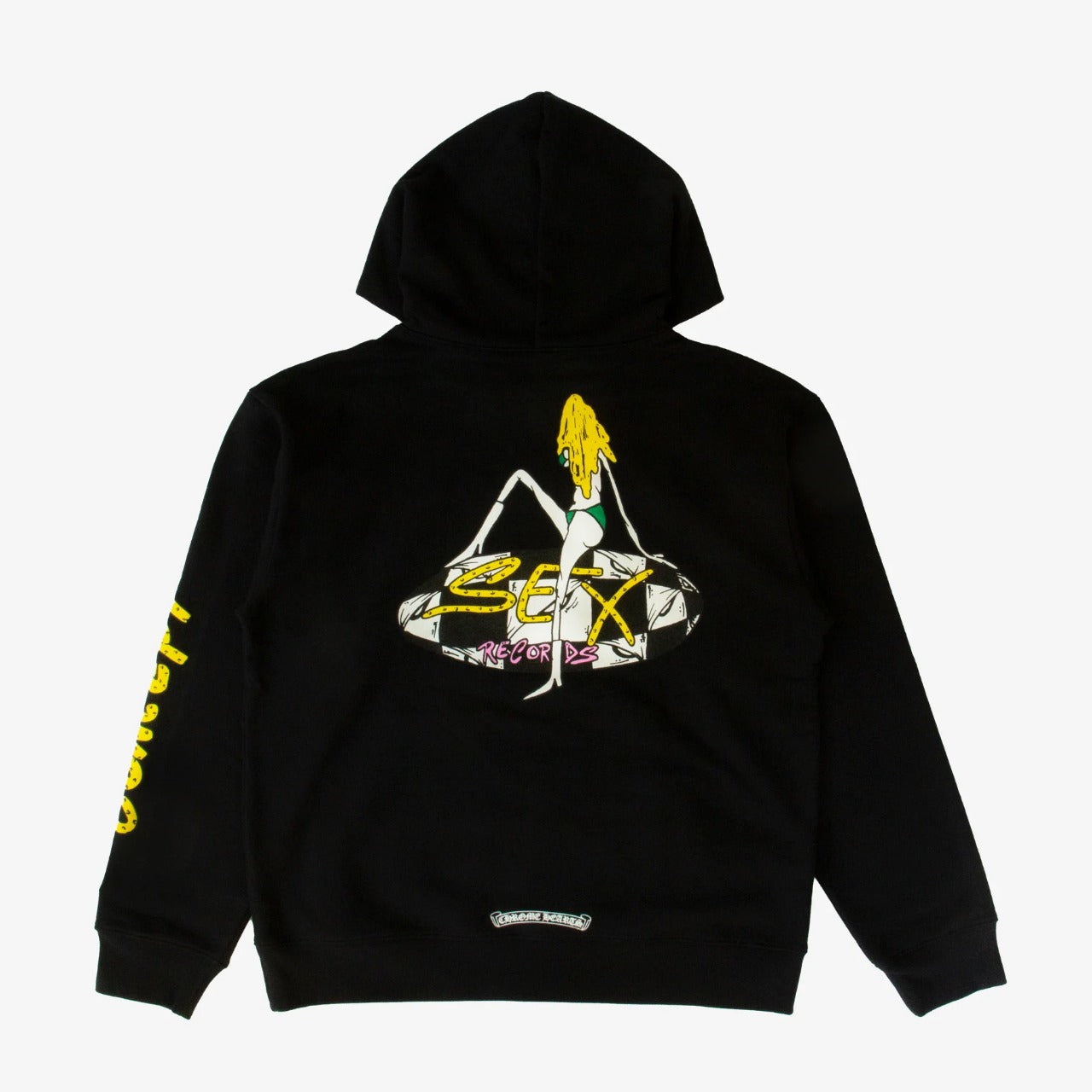 authentic sex records hoodie - premium designer jewelry front view