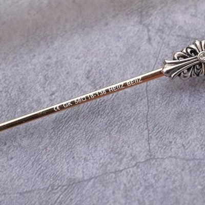 authentic chrome hearts heinz biriz biz - premium designer jewelry front view