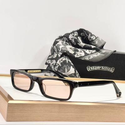 authentic chrome hearts keeper sunglasses - premium designer jewelry front view