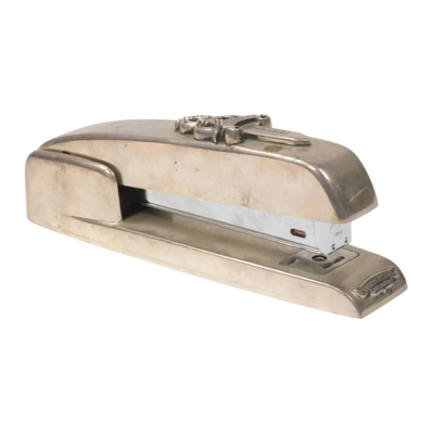 authentic chrome hearts stapler - premium designer jewelry front view