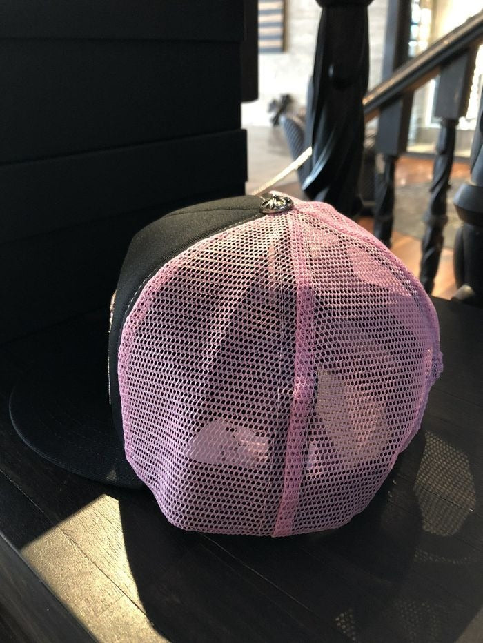 Pink Chrome Hearts Hat