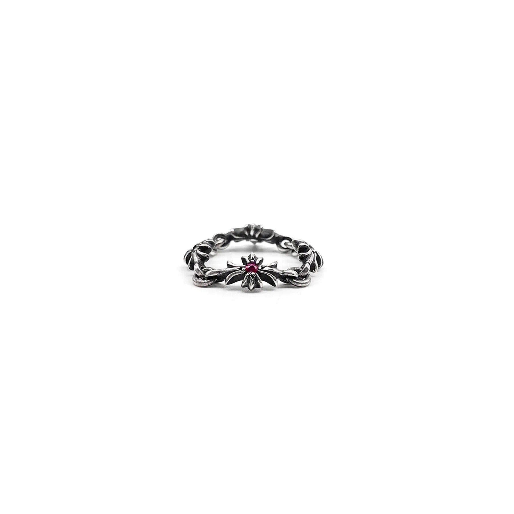 Chrome Hearts Ruby Ring - Chrome Hearts