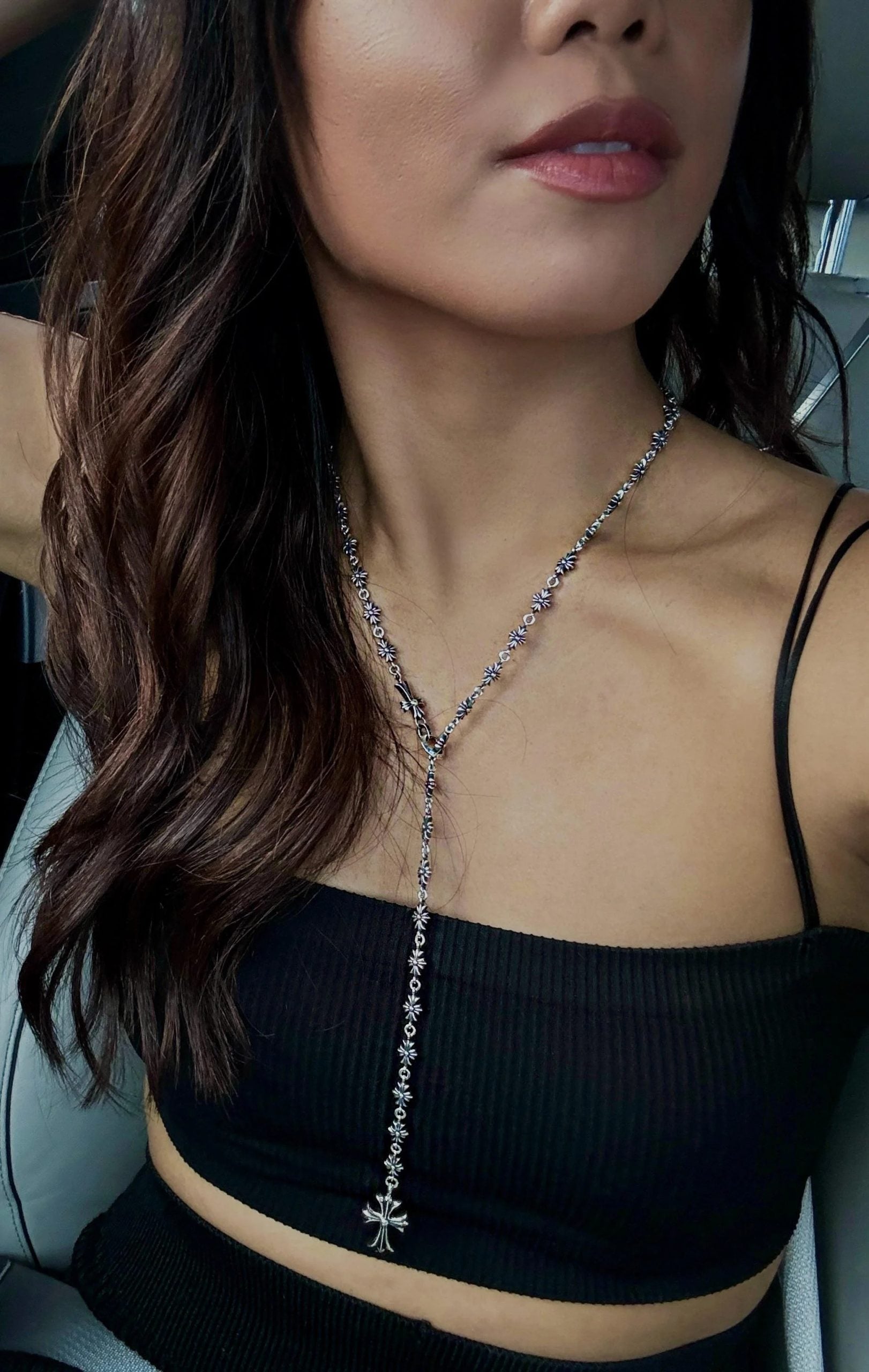 Chrome Hearts Tiny E Necklace