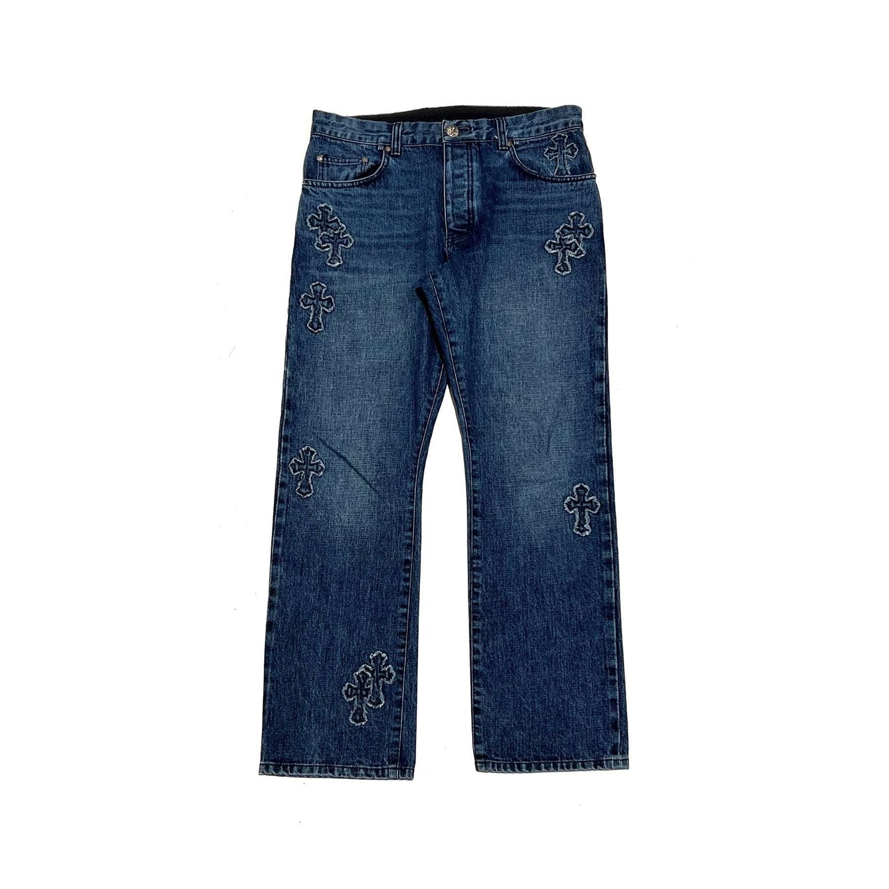 Chrome Hearts Baggy Jeans - Chrome Hearts
