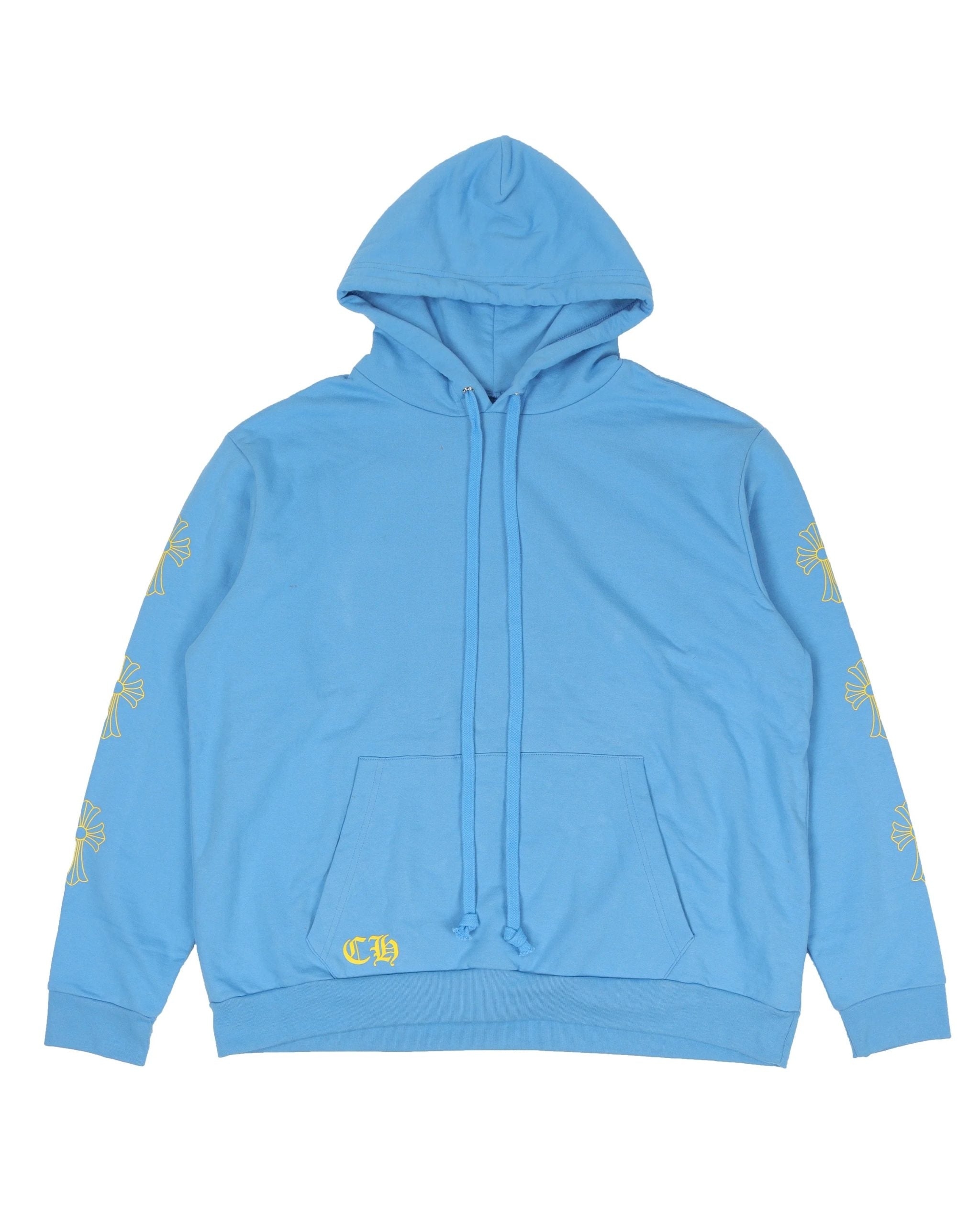 Blue Chrome Hearts Hoodie - Chrome Hearts