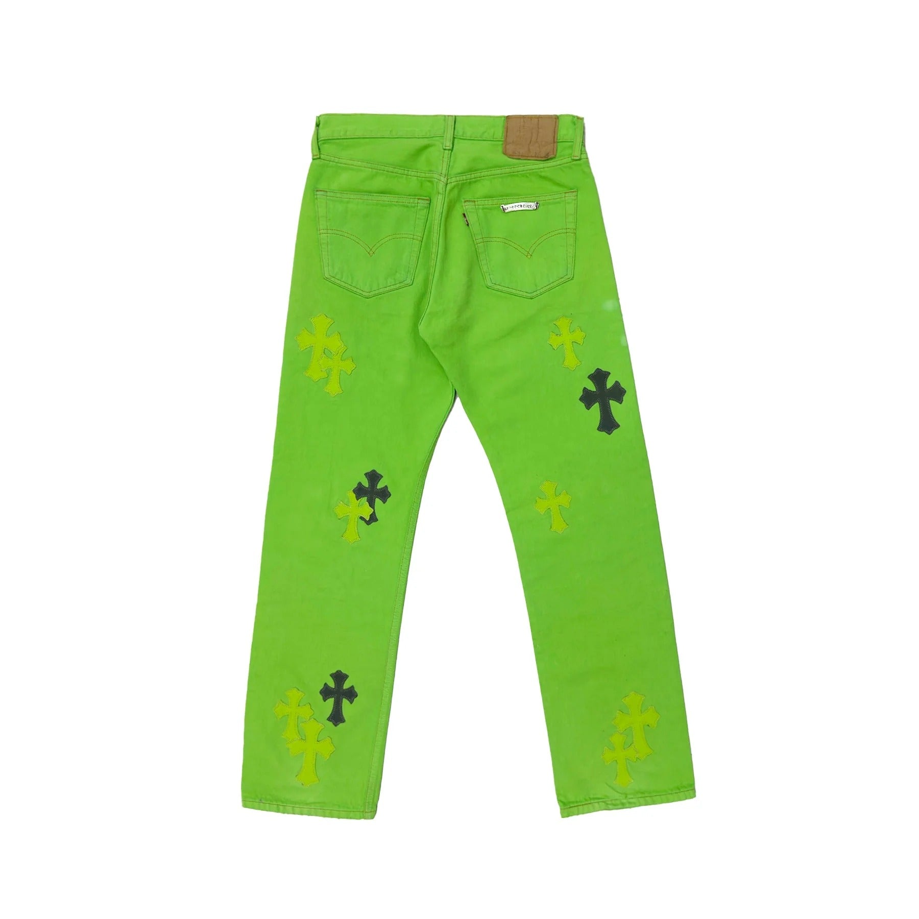 Chrome Hearts Jeans Green