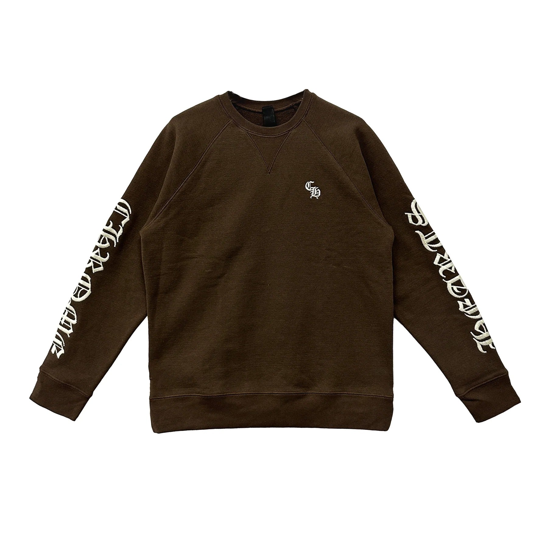 Brown Chrome Heart Shirt - Chrome Hearts