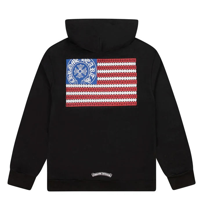 Chrome Hearts American Flag Hoodie - Chrome Hearts
