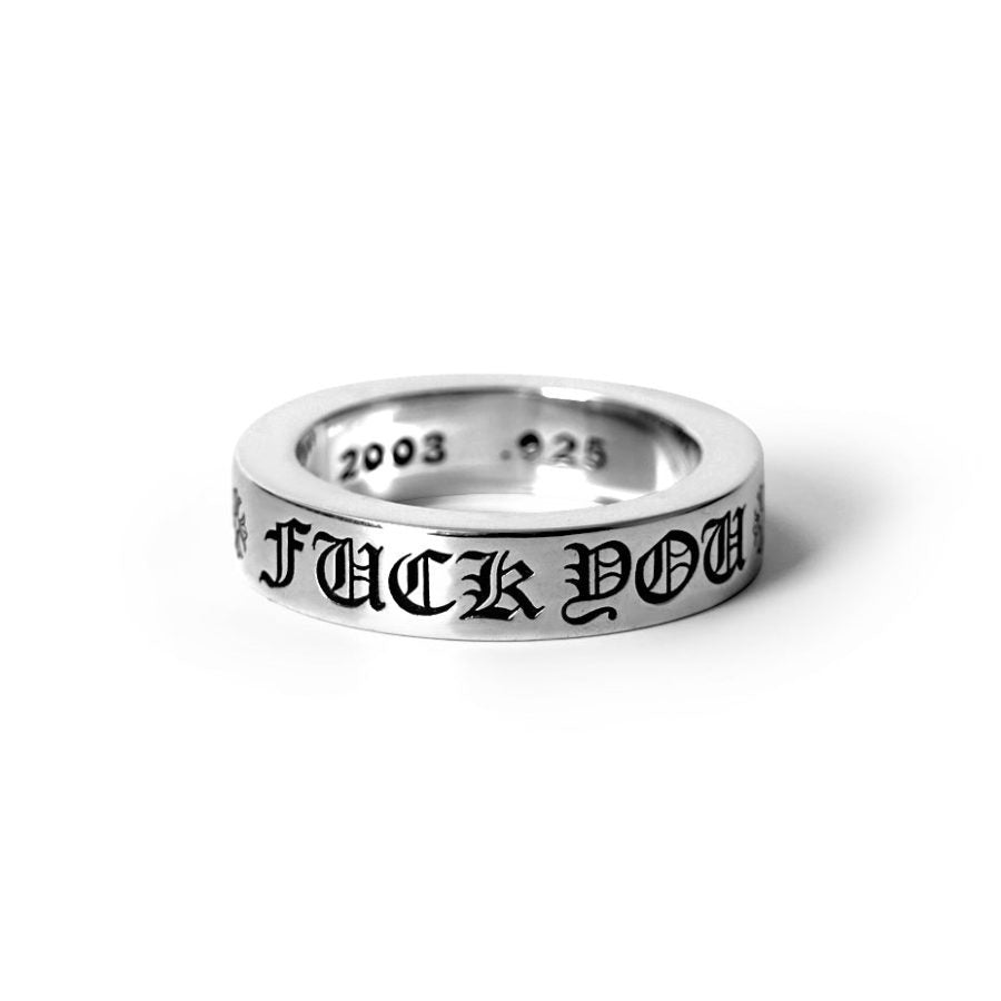 Chrome Hearts Rings Fuck U - Chrome Hearts