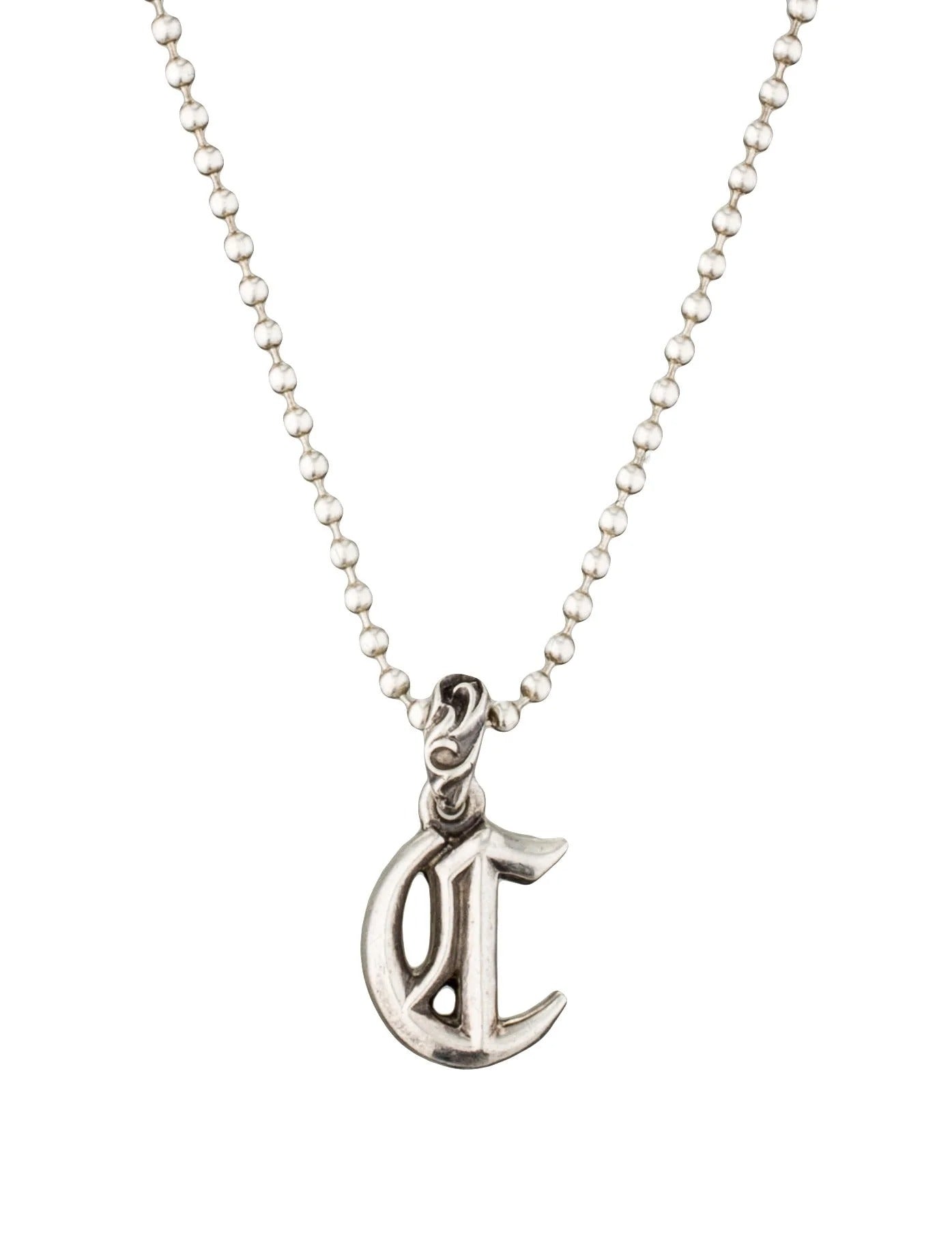 Chrome Hearts Letter Pendant