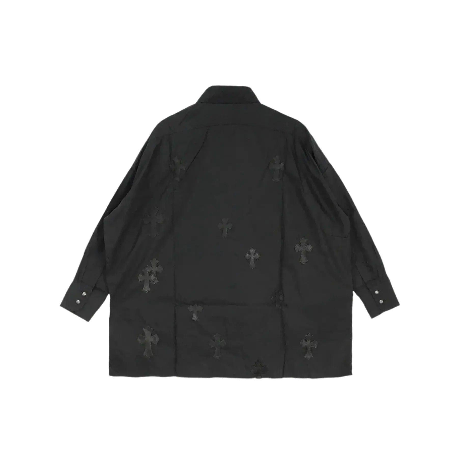 Chrome Heart Button Up Shirt