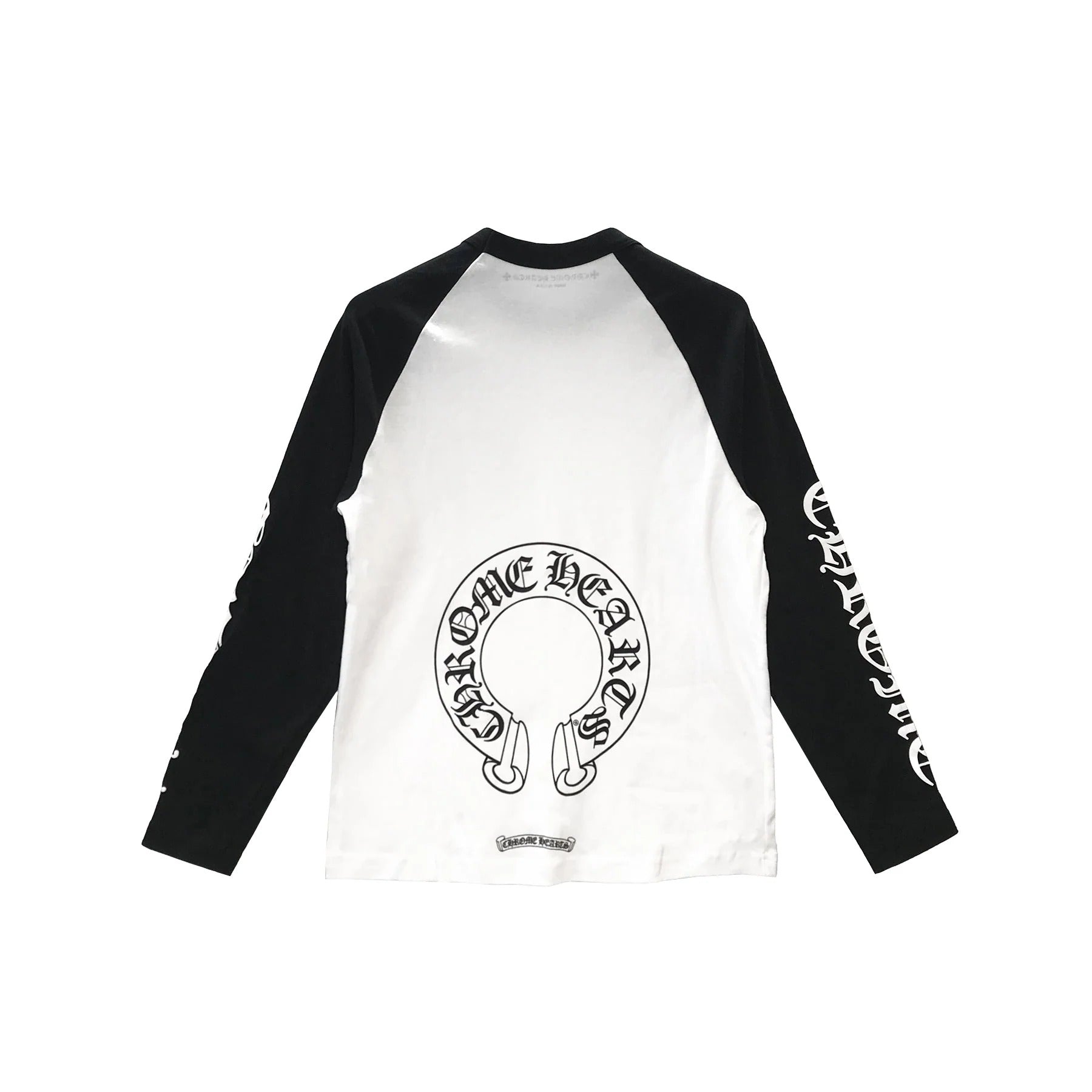 Black And White Chrome Heart Shirt - Chrome Hearts