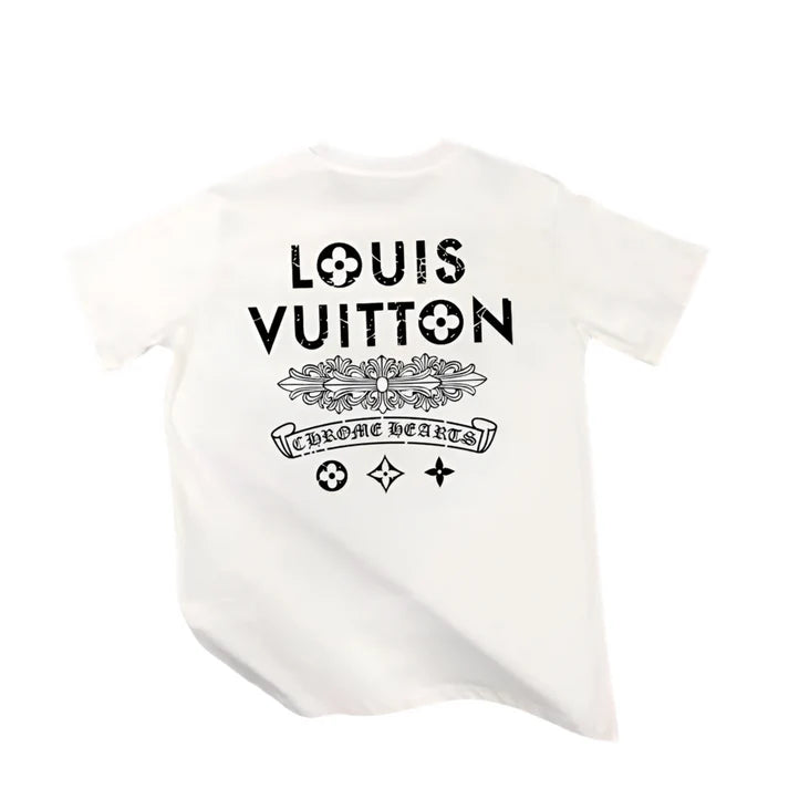 authentic louis vuitton chrome hearts - premium designer jewelry front view