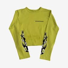 authentic ch 99 eyes long sleeve t-shirt - premium designer jewelry front view