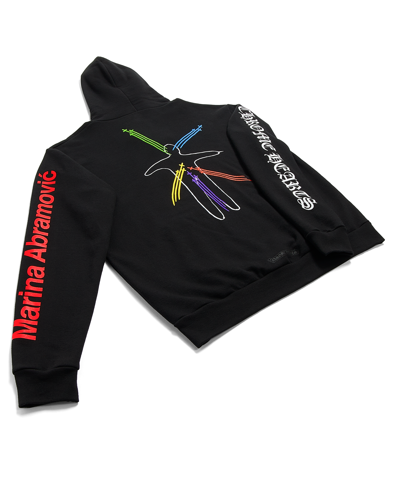 authentic ch + abramovic hoodie - premium designer jewelry front view