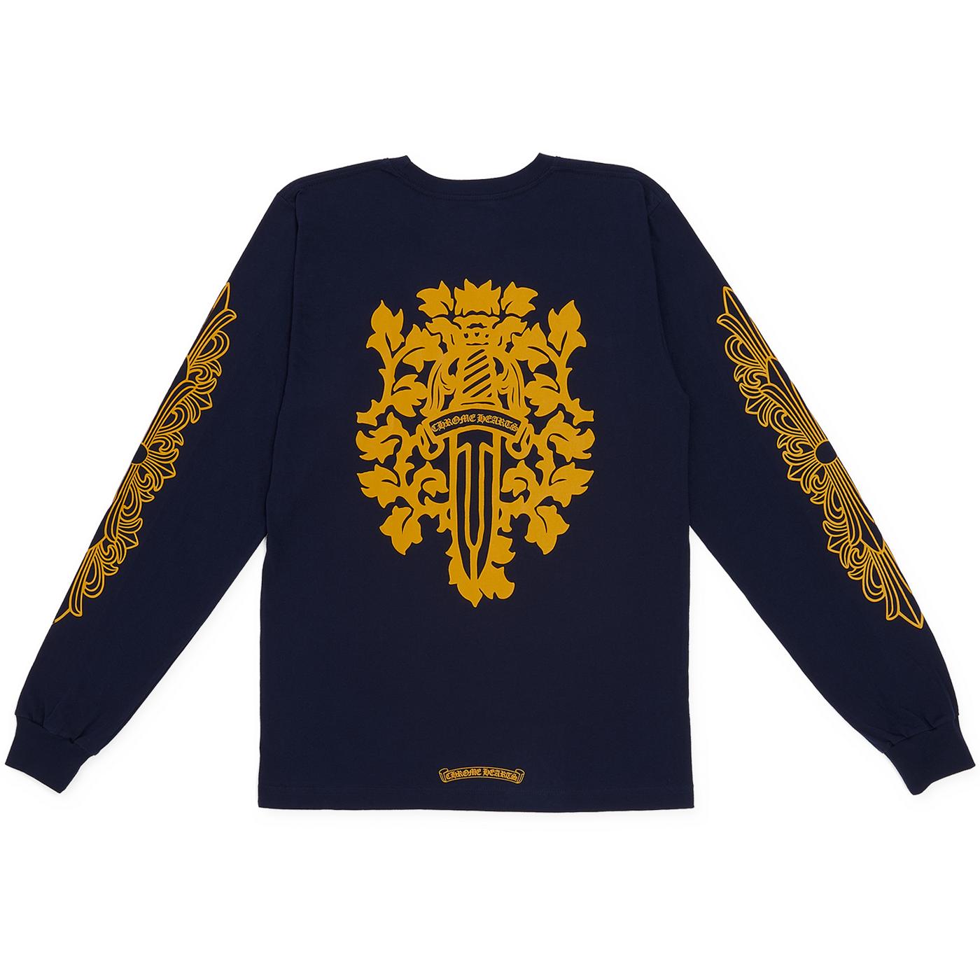 authentic ch v89 dagger long sleeve t-shirt - premium designer jewelry front view