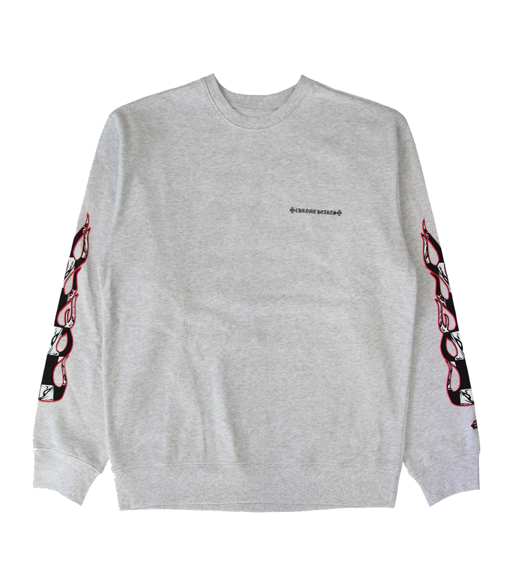 authentic ch matty boy brain wave crewneck - premium designer jewelry front view