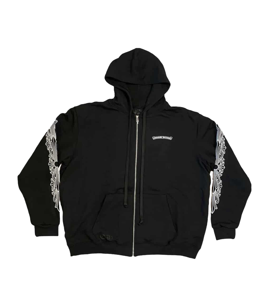 authentic aspen excluisve zip up hoodie - premium designer jewelry front view