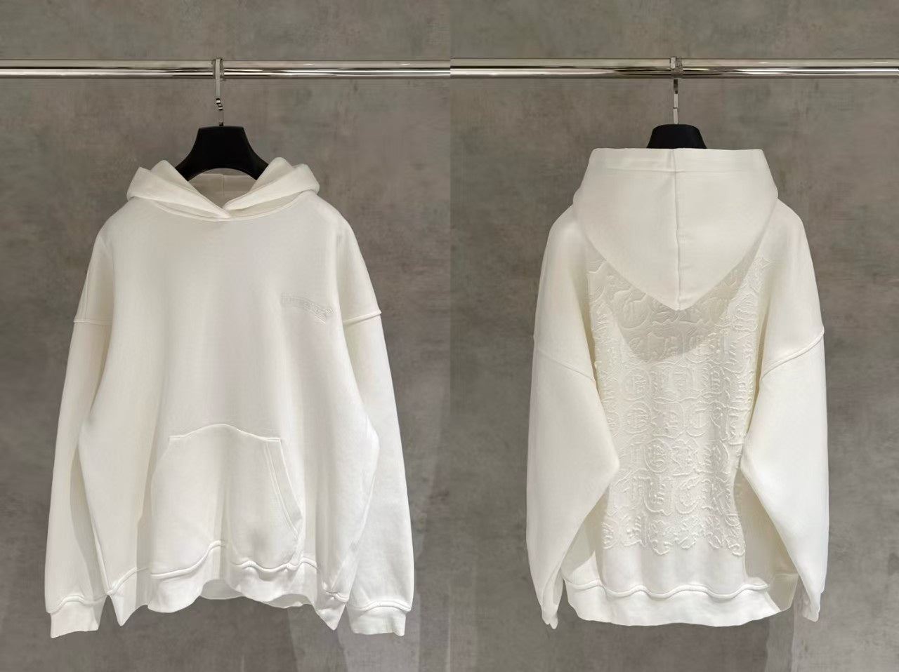 Chrome Hearts Back Embroidery Hoodie - Chrome Hearts