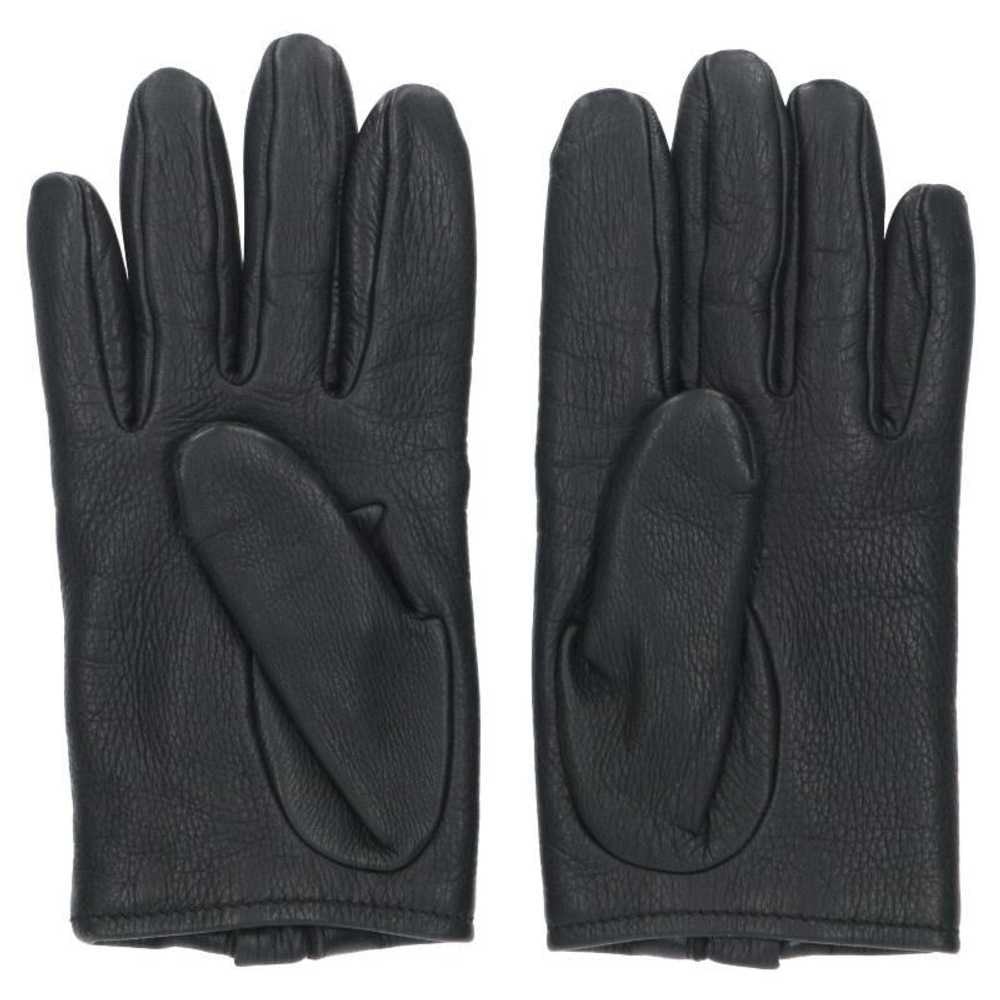 Chrome Hearts Black Leather Driving Gloves - Chrome Hearts