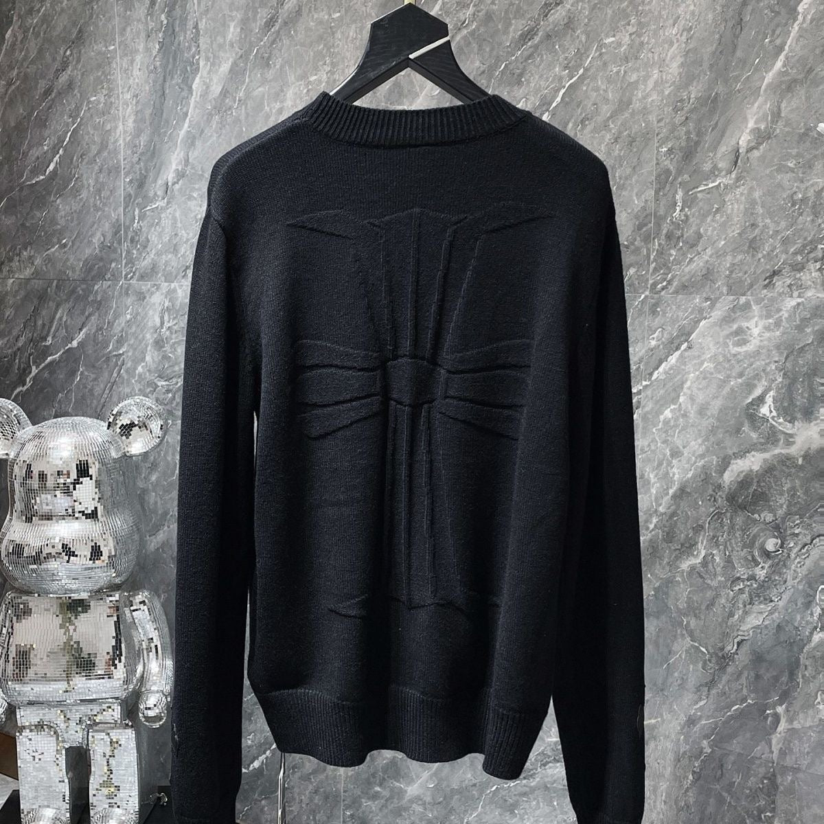 Chrome Hearts Black Long Sleeve Sweater - Chrome Hearts