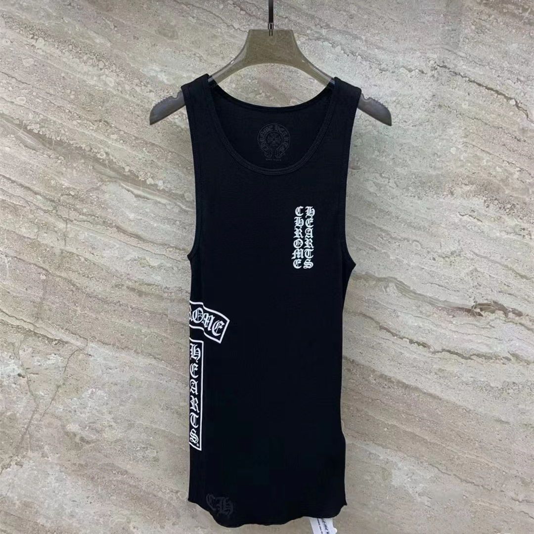 Chrome Hearts Black Tank Top - Chrome Hearts