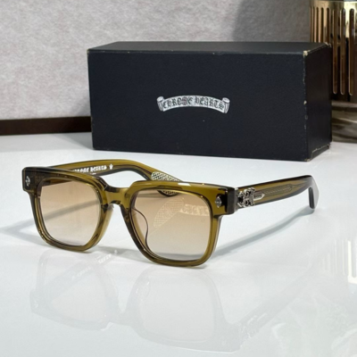 authentic chrome hearts cuntvoluted glasses frame - premium designer jewelry front view