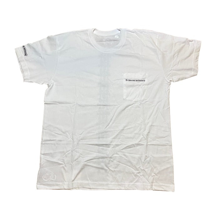 authentic chrome hearts cemetery tire tracks t-shirt - premium designer jewelry front view