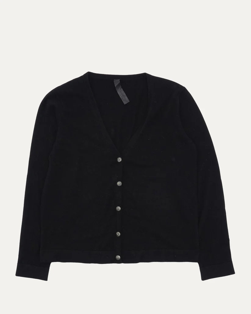 Chrome Hearts Cross Patch Cashmere Cardigan - Chrome Hearts
