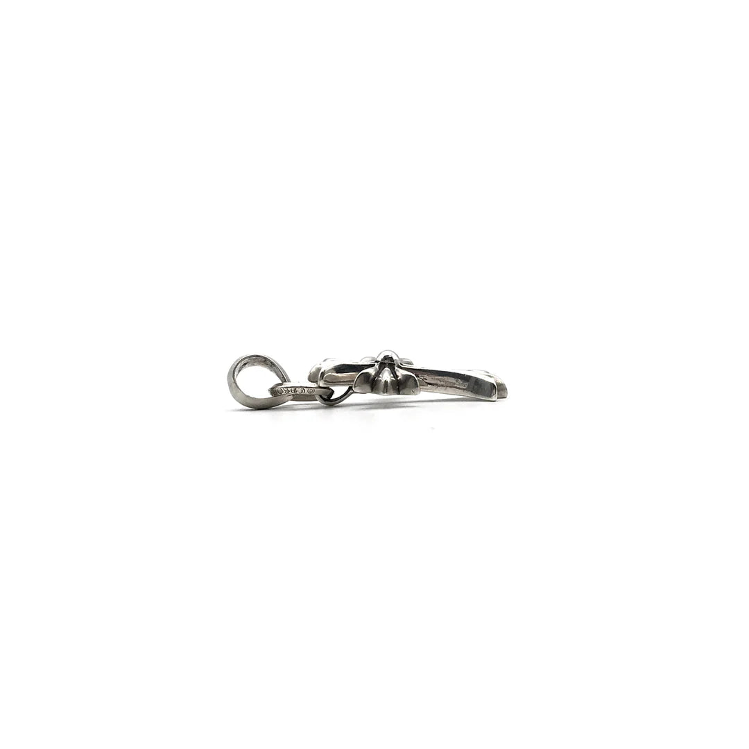 authentic chrome hearts cross pendant​ - premium designer jewelry front view