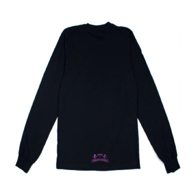 authentic chrome hearts foti l-s sweatshirt - premium designer jewelry front view
